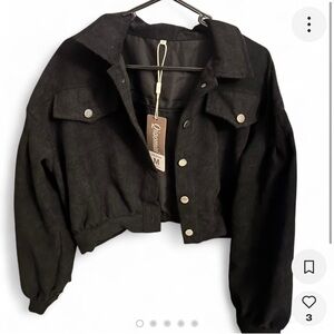 Black Corduroy Jacket
